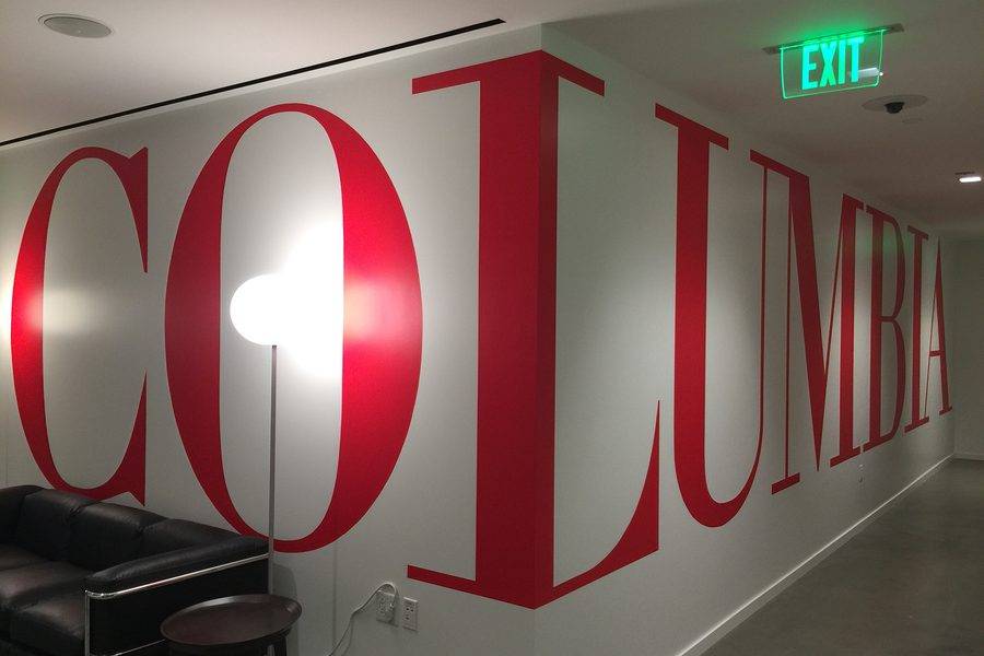 Columbia Records — Interior Wall Mural