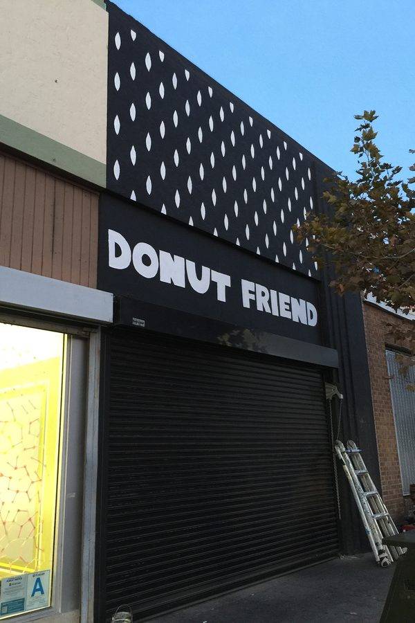 Donut Friend — Exterior Wall Signage