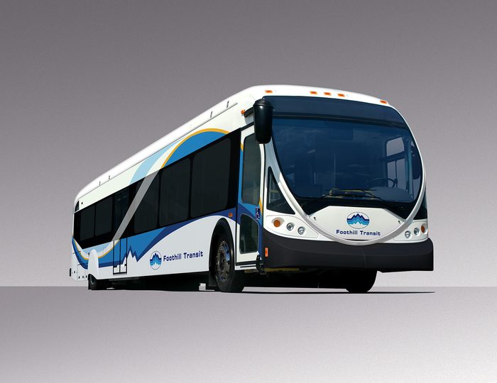 Foothill Transit — NABI 42-BRT Bus Wrap