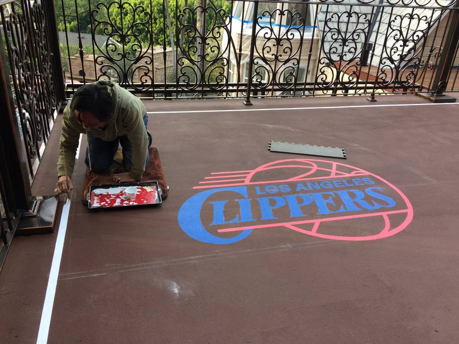 LA Clippers — Basketball Court (In Progress)