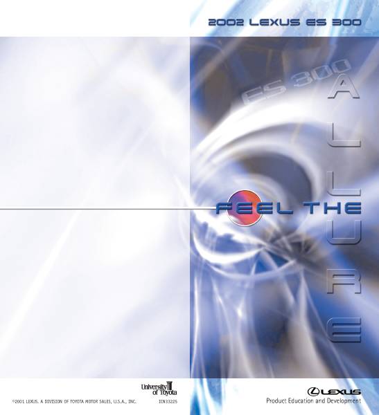 Lexus ES 300 — Brochure Cover