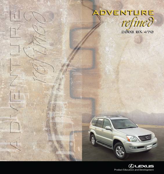 Lexus GX 470 — Brochure Cover