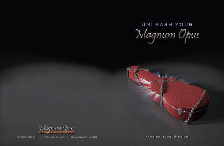 Magnum Opus Guitar Co. — Brochure Cover