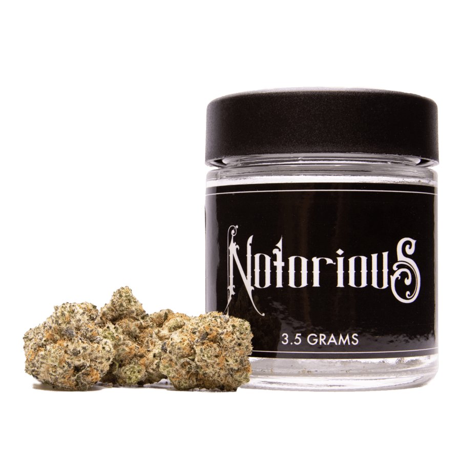 Notorious Exotics — Marijuana Flower Jar