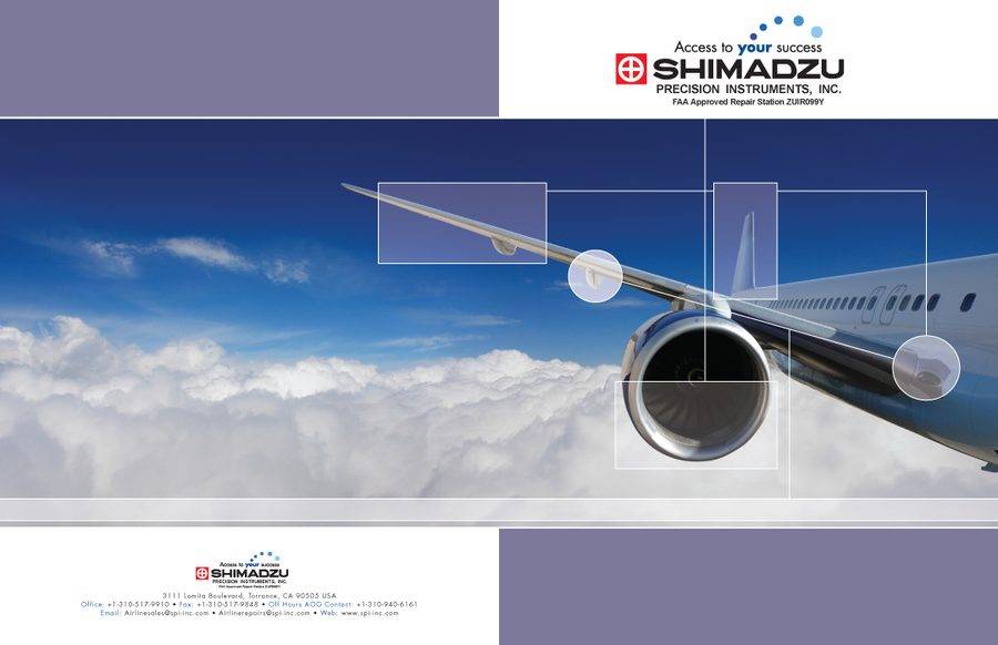 Shimadzu Precision Instruments — Brochure Cover