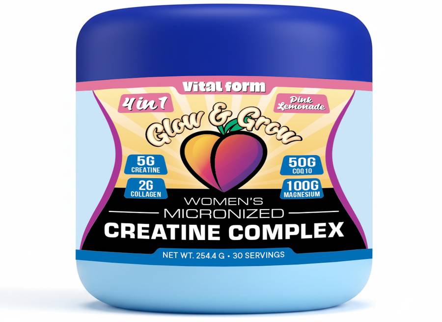 Vital Form — Glow & Grow Creatine Complex (Concept)
